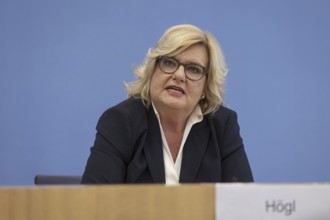 Eva Högl, Parliamentary Commissioner for the Armed Forces, recorded during the presentation of the