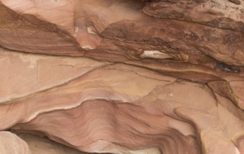 Natural texture of red rocks. Colored canyon, Egypt, desert, the Sinai Peninsula, Nuweiba, Dahab,