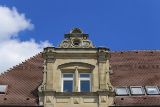 Detail, Backnang Castle, Schickhardt Castle, ducal castle, historic building, built between 1605