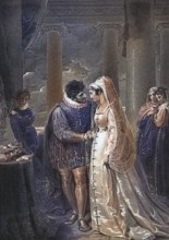 The Merchant of Venice. Act III. Scene II. A room in Portia's house. Bassanio, Portia, Gratiano,