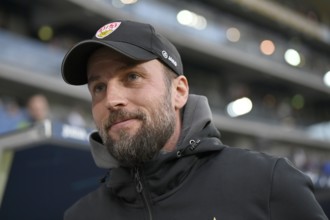 Coach Sebastian Hoeneß VfB Stuttgart Portrait, PreZero Arena, Sinsheim, Baden-Württemberg, Germany,