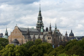 The Nordic Museum, building, Djurgarden, metropolis, travel, city trip, tourism, city centre,