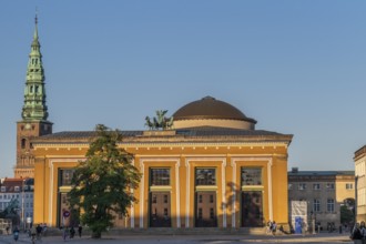 Thorvaldsen Museum, evening light, Copenhagen, Denmark, Europe