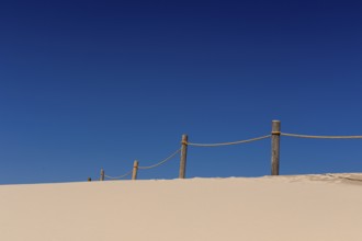 Lacka dune in the Slowinski National Park, a national park in Pomeranian Voivodeship in northern