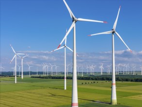 Wind farm north-east of Bad Wünnenberg, Ostwestfalen-Lippe, Paderborn district, North