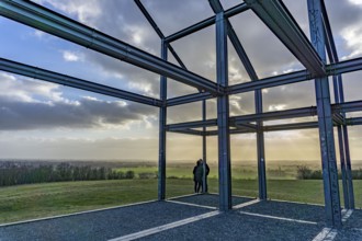 The Norddeutschland spoil tip in Neukirchen-Vluyn, a mining spoil tip, today a landscape park,