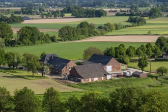 Sonsbeck Switzerland, a part of the Lower Rhine mountain range, an end moraine pushed up during the