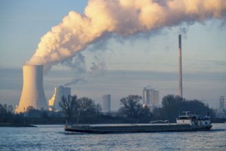 Cooling tower of the coal-fired power plant Duisburg-Walsum, operated by STEAG and EVN AG, 181