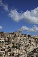 Old town, Sassi, Sassi di Matera cave settlements, UNESCO World Heritage Site, Matera, Basilicata,