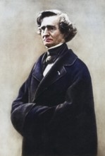 (Louis) Hector Berlioz (1803-1865), French composer of the Romantic period. After a photograph by