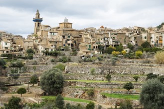 Valdemossa, Serra de Tramuntana, Majorca, Balearic Islands, Spain, Europe