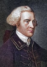 John Hancock, 1737 to 1793, American statesman and founding father Signer of the Declaration of