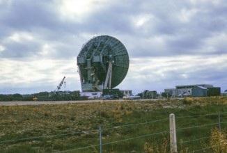 Antenne Eine Parabolantenne, bekannt als "Arthur", gebaut 1962, Funkstation der Goonhilly Satellite