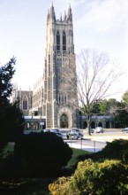 Duke University Chapel Building on the West Campus, Duke University, Durham, North Carolina, USA, c