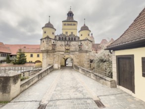 Ellinger Tor, city gate of Weissenburg in Bavaria, Germany, Europe