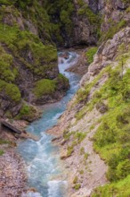 Rissbach creek in the Eng valley, Karwendel mountains, Austria, Europe