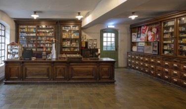 Former Thuringian drugstore from 1898, used as a corner shop from 1920 to 1960, now in the