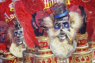 Carnival costumes, Oruro Carnival, Oruro, Bolivia, South America