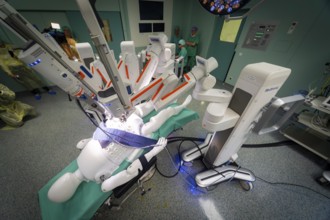 Operating theatre robot HUGO, Dresden, Saxony, Germany, Europe