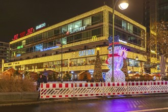 City Christmas market at Breitscheidplatz on Kurfürstendamm in Berlin, Germany, Europe