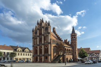 The historic town hall in Tangermünde, Saxony-Anhalt, Germany, Europe