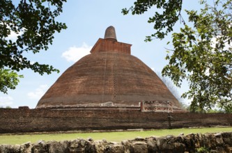 Jetavanaramaya Stupa in the holy city of Anuradhapura, North Central Province, Sri Lanka, Asia