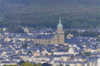 Annaberg-Buchholz is a large district town in the Erzgebirge district of Saxony, Annaberg Buchholz,