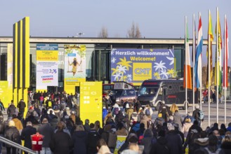 CMT tourism trade fair in Stuttgart. According to the trade fair organiser, the Caravan, Motor,