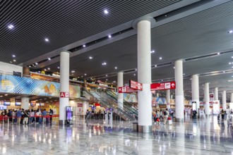 Terminal of Macao International Airport (MFM) in Macau, China, Asia