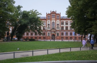 Rostock, Mecklenburg-Vorpommern, Germany, University of Rostock, main building of the university on