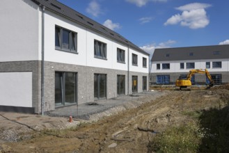 Castrop-Rauxel, North Rhine-Westphalia, Germany, Housing development in the Ruhr region. New-build