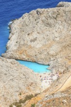 Seitan limania beach, Chania, Crete, Greek Islands, Greece, Europe