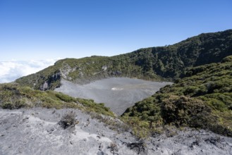 Crater of Irazú Volcano, Irazú Volcano National Park, Parque Nacional Volcan Irazu, Cartago