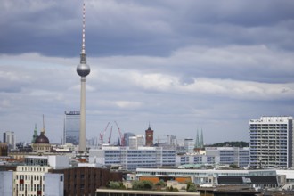 View of residential buildings in Berlin Mitte. Berlin, 07.05.2024