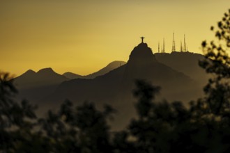 Cristo Redentor, statue of Christ, Rio de Janeiro on Mount Corcovado. 21.07.2024. Photographed on