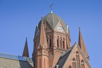 Heilig Kreuz Kirche, Zossener Straße, Blücherstraße, Kreuzberg, Friedrichshain-Kreuzberg, Berlin,