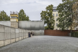 Berlin Wall Memorial, sight and reminder of the division by the Berlin Wall and of the fatalities