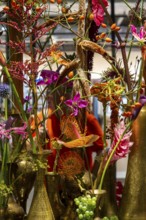 Artistic flower arrangements and decorations, German Floristry Championships, Berlin, Germany,