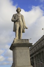 Sir John Grey statue, O'Connell Street, Dublin city centre, Ireland, Republic of Ireland, Europe