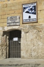 Second world war 1940s air raid shelters, Mellieha, Malta, Europe