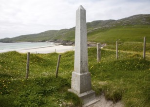 Memorial to the loss of life from the shipwreck of the Annie Jane emigrant ship wrecked in 1853,