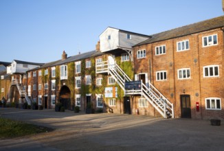 Nineteenth century industrial buildings converted into leisure, shopping, housing and cultural