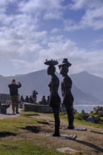 Fynarts, sculpture path along the coast, Hermanus, Garden Route, Western Cape, South Africa, Africa