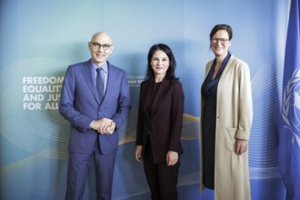 Annalena Bärbock, Federal Foreign Minister, meets Volker Türk, United Nations High Commissioner for