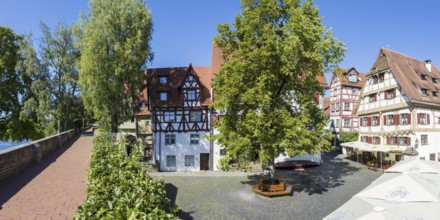 Fischerviertel, Ulm, Swabian Alb, Baden-Württemberg, Germany, Europe