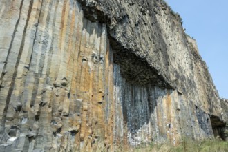 Magnificent basalt organs of Chilhac in Haute-Loire, Auvergne-Rhône-Alpes, France, Europe