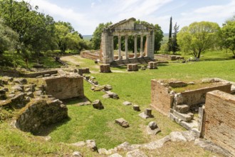 Monument of Agonothetes or Bouleuterion, Roman 2nd century AD, Apollonia Archaeological Park,