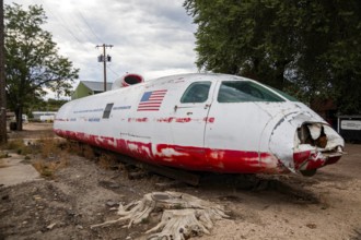 Pueblo, Colorado, A tracked levitated research vehicle at the Pueblo Railway Museum. Several