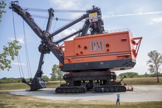 West Mineral, Kansas, Big Brutus, the world's largest electric shovel built by Bucyrus-Erie for the