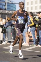 Asbel Rutto Kenya on Potsdamer Platz at the 50th BMW Berlin Marathon 2024 on 29 September 2024